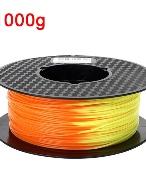 Load image into Gallery viewer, 1.75Mm PLA 3D Printer Filament Color Change with Temperature 31-45 Degrees Dark Green to Red to Yellow 3D Printing Material
