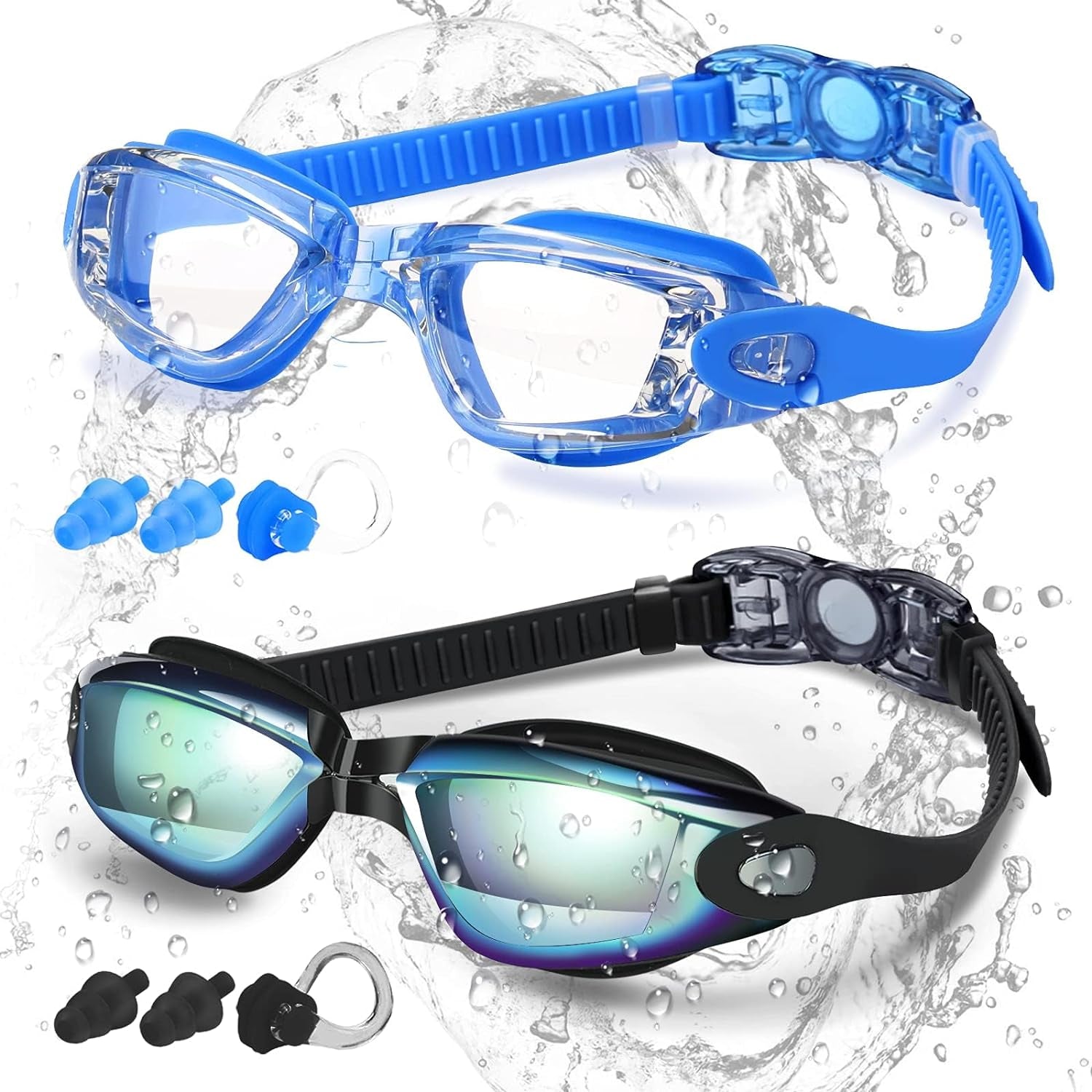 Swim Goggles, Swimming Goggles for Men Adult Women Youth Kids & Child, Teen