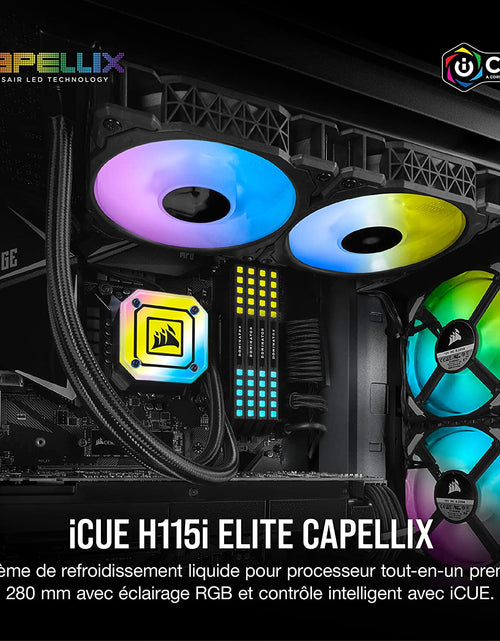 Load image into Gallery viewer, Icue H115I Elite Capellix Liquid CPU Cooler
