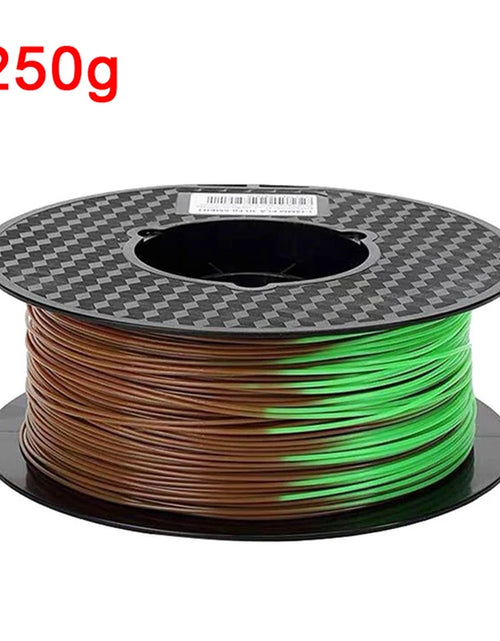 Load image into Gallery viewer, 1.75Mm PLA 3D Printer Filament Color Change with Temperature 31-45 Degrees Dark Green to Red to Yellow 3D Printing Material
