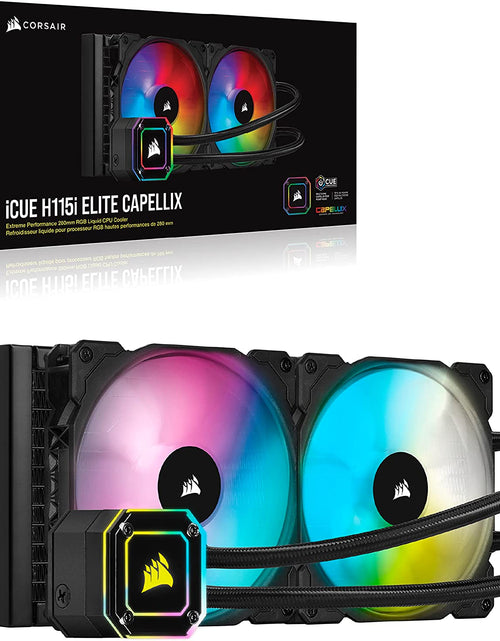 Load image into Gallery viewer, Icue H115I Elite Capellix Liquid CPU Cooler
