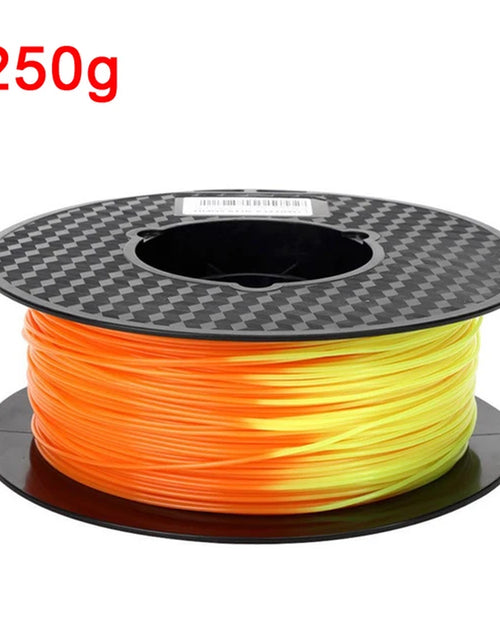 Load image into Gallery viewer, 1.75Mm PLA 3D Printer Filament Color Change with Temperature 31-45 Degrees Dark Green to Red to Yellow 3D Printing Material
