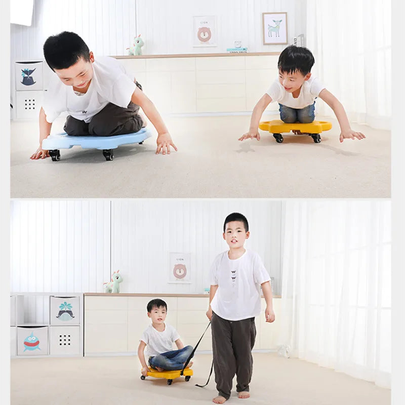 Home Sense Outdoor Toys Sensory Training Equipment Big Scooter Games for Children Fitness Balance Board outside Training Toys