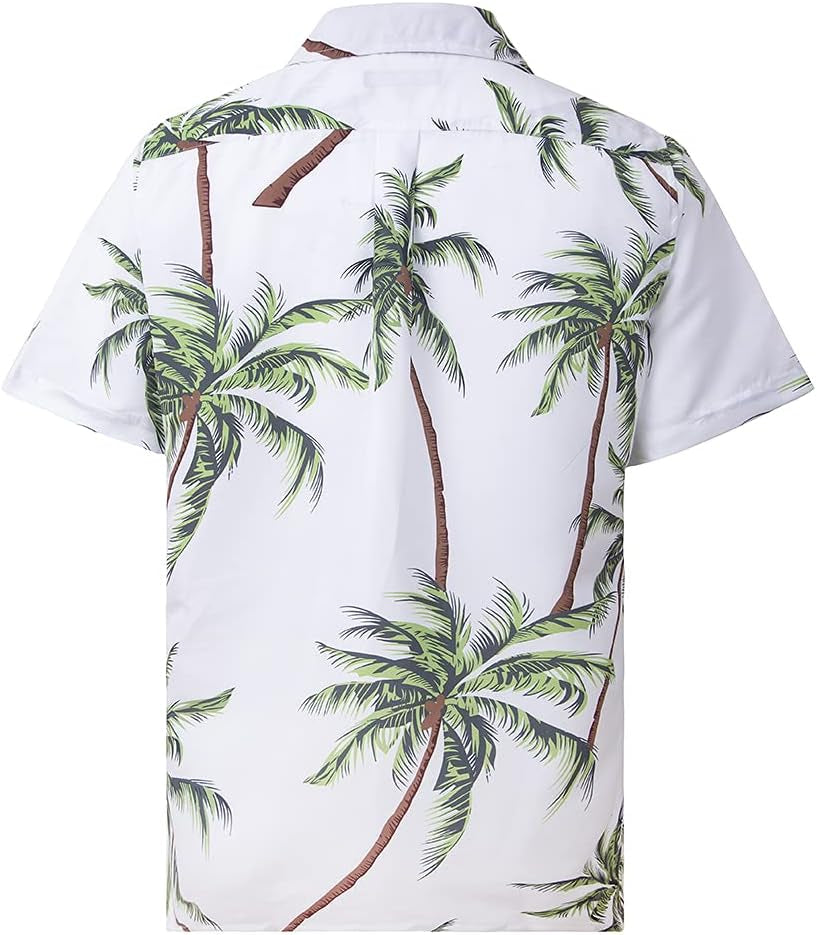 Hawaiian Shirts for Men Regular Fit Short Sleeve Mens Hawaiian Shirts with Large Variety of Colors and Designs Available